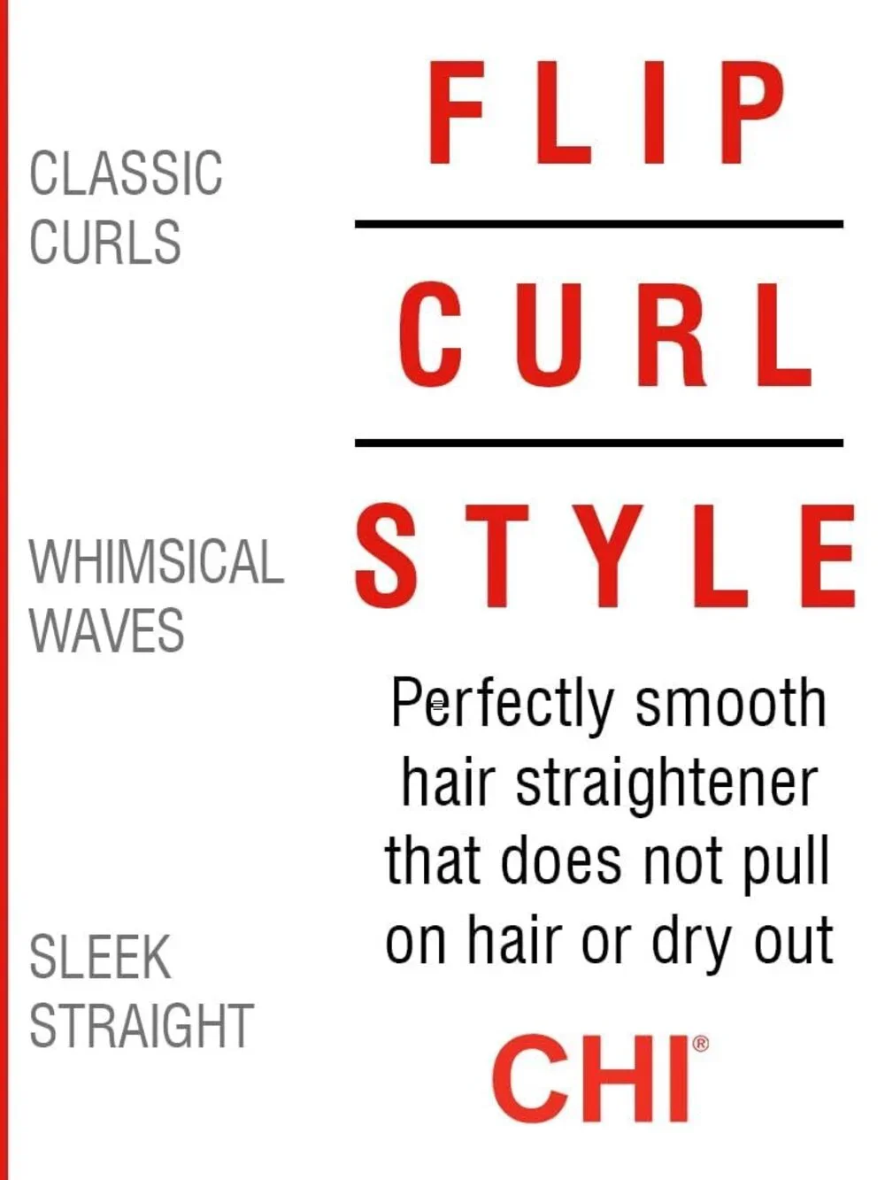 ✨NEW! Luxe CHI LAVA Ceramic Hairstyling Iron 1